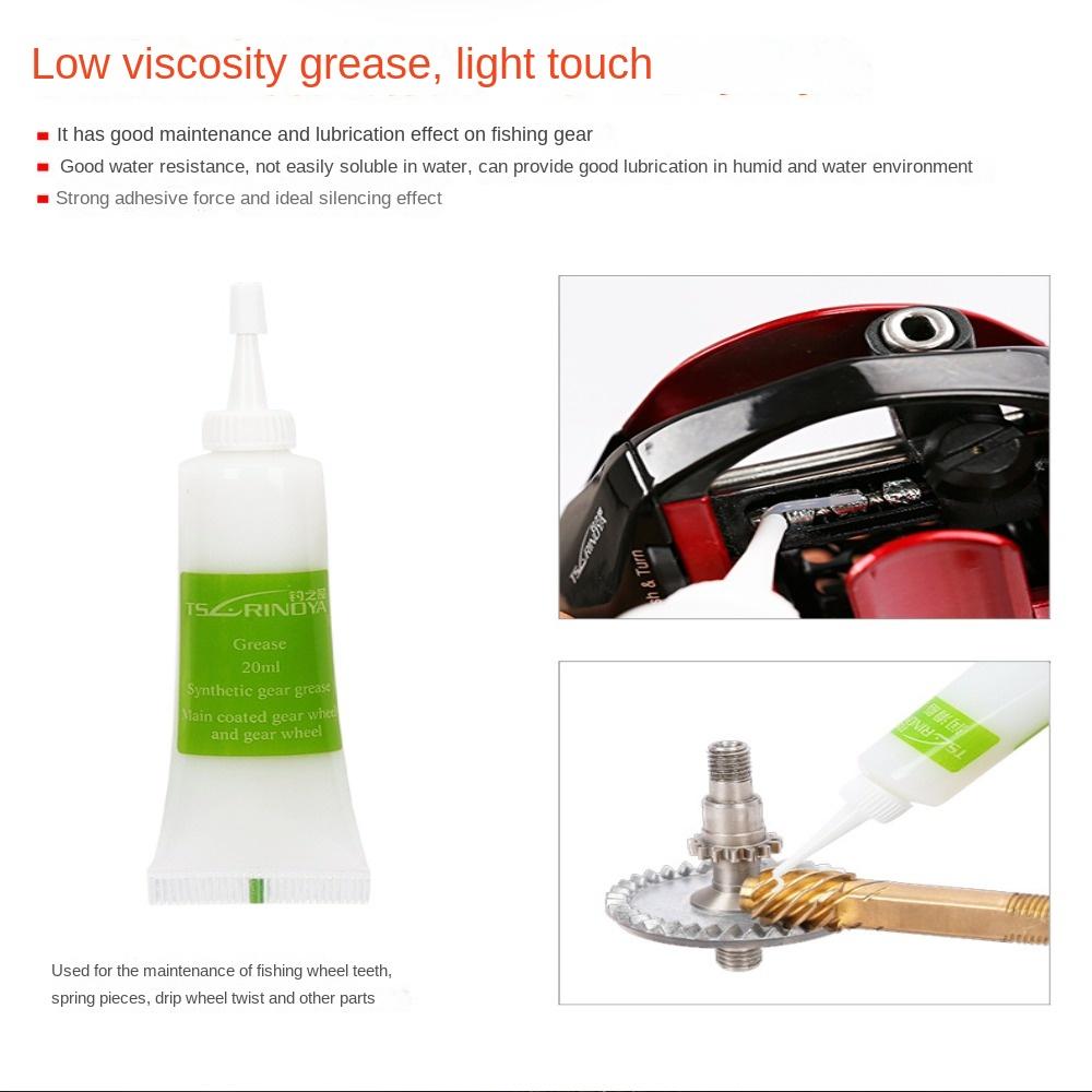 مجموعة واحدة من زيت تشحيم بكرا - مراجعة Reel Grease وسعره