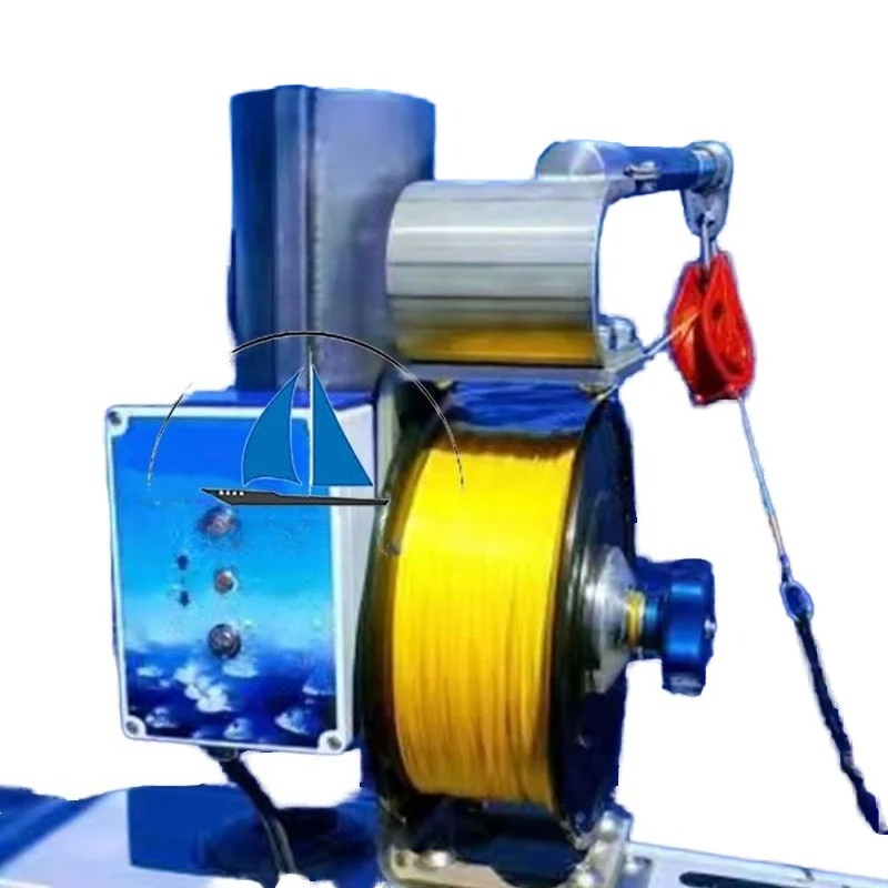 قارب أعماق البحار ونش بكرة الص - مراجعة Electric Reel وسعره