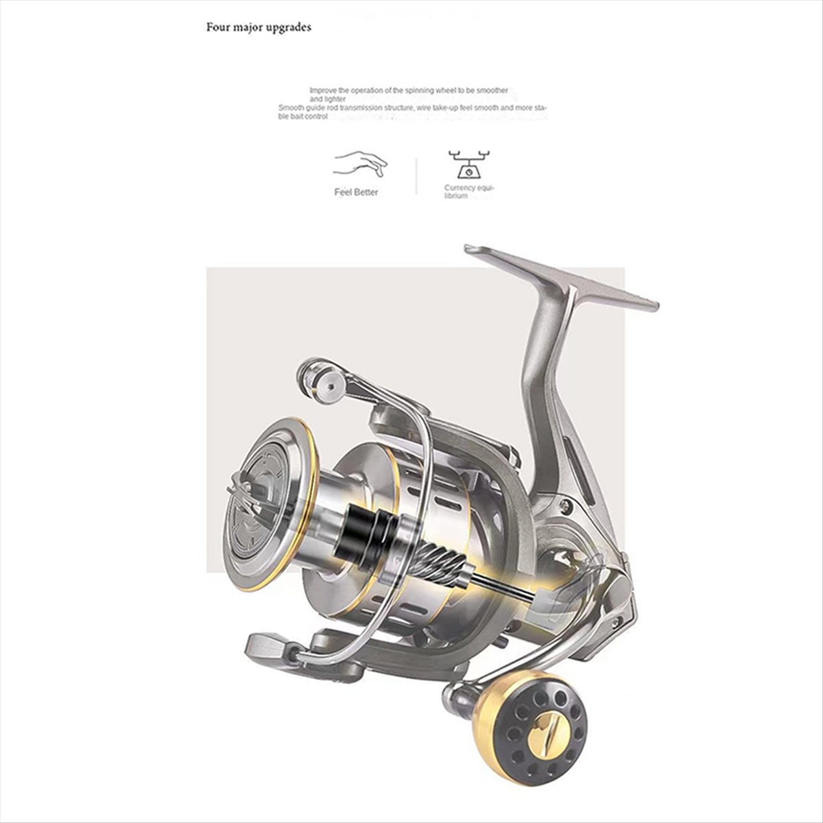 بكرة صيد T34C بتصميم جديد، مقا - مراجعة Reel Handle وسعره