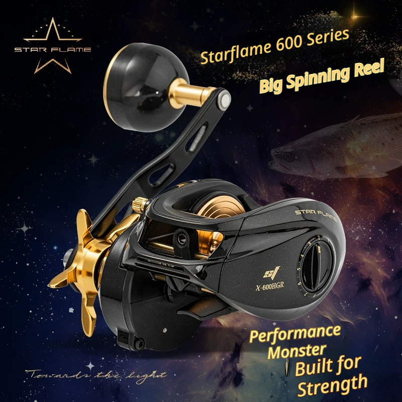 بكرة صيد ECOODA Star Flame X 6 - مراجعة Trolling Reel وسعره